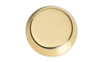 Ручка-кнопка Plank aged brass