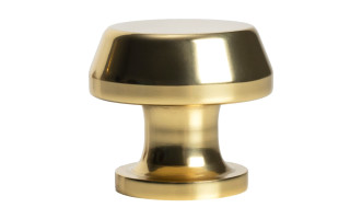 Ручка-кнопка Plank aged brass