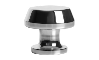 Ручка-кнопка Plank polished nickel