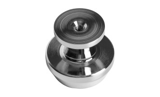 Ручка-кнопка Plank polished nickel