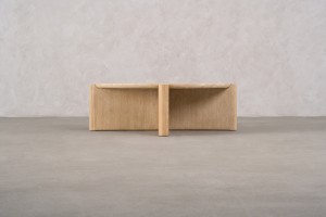Стол кофейный Пеббл с каменной столешницей диам. 110 см