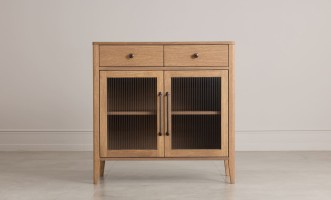 Витрина низкая двухстворчатая Ecru