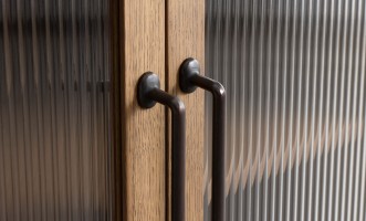 Витрина низкая двухстворчатая Ecru