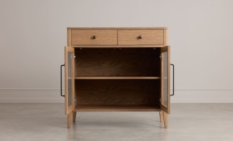 Витрина низкая двухстворчатая Ecru