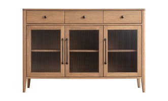 Витрина низкая трехстворчатая Ecru