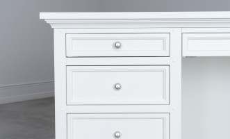 Письменный стол Оксфорд малый белый