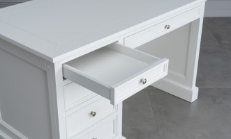 Письменный стол Оксфорд малый белый