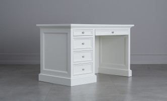 Письменный стол Оксфорд малый белый