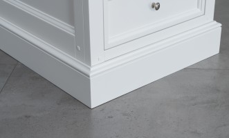 Письменный стол Оксфорд малый белый