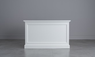 Письменный стол Оксфорд малый белый