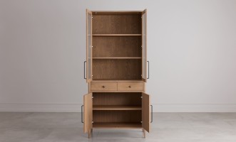 Витрина двухстворчатая Ecru