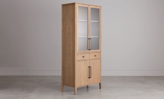 Витрина двухстворчатая Ecru