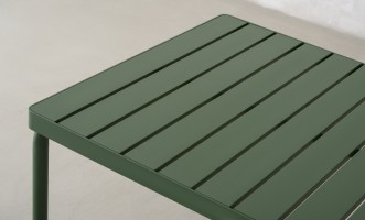 Обеденный стол Таормина уличный 220 см, зелёный