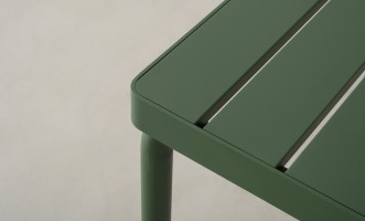 Обеденный стол Таормина уличный 220 см, зелёный