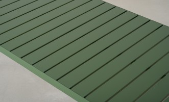 Обеденный стол Таормина уличный 220 см, зелёный