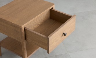 Прикроватная тумба с одним ящиком Ecru