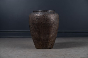 Кашпо Dimple Jar sapphire