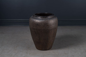 Кашпо Dimple Jar sapphire