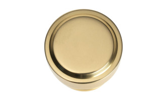 Ручка-кнопка Tube aged brass