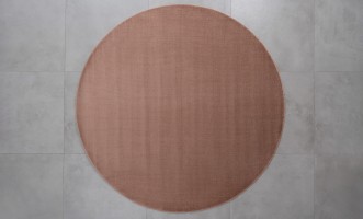 Ковёр Basic terracota круглый