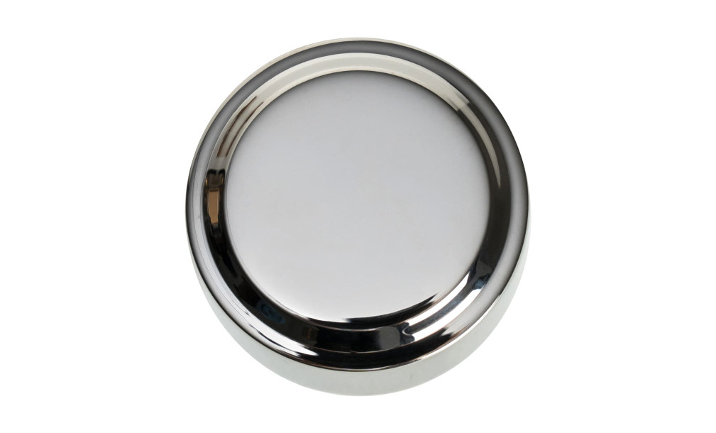 Ручка-кнопка Tube polished nickel