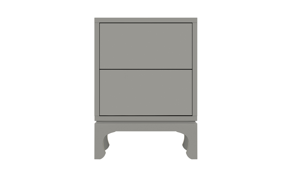 Прикроватная тумба Остин с 2-я ящиками, основание C без декора