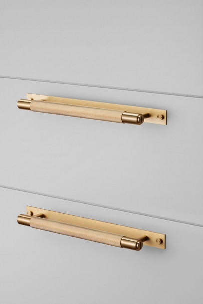 Ручка Pull Bar Plate Small Brass