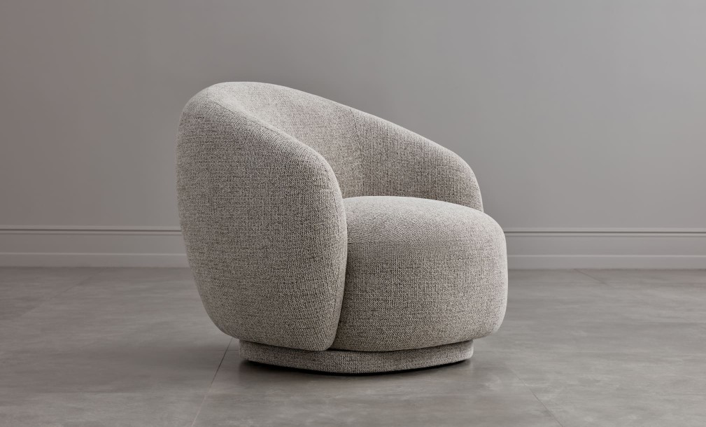 Кресло крутящееся Лилия (ткань Милан 130)