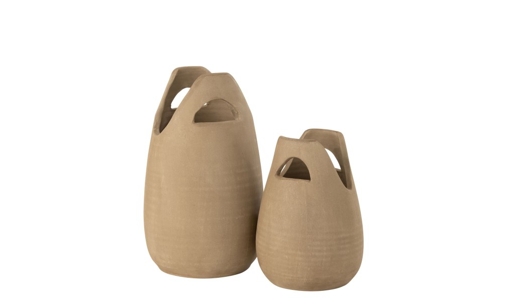 Ваза Handle Beige
