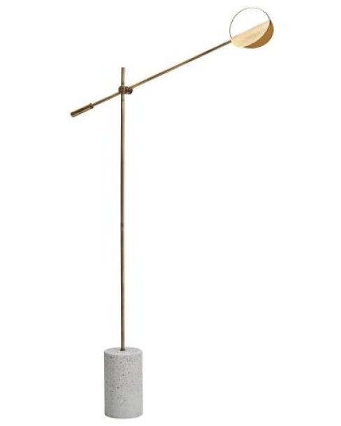 Торшер Линн brass