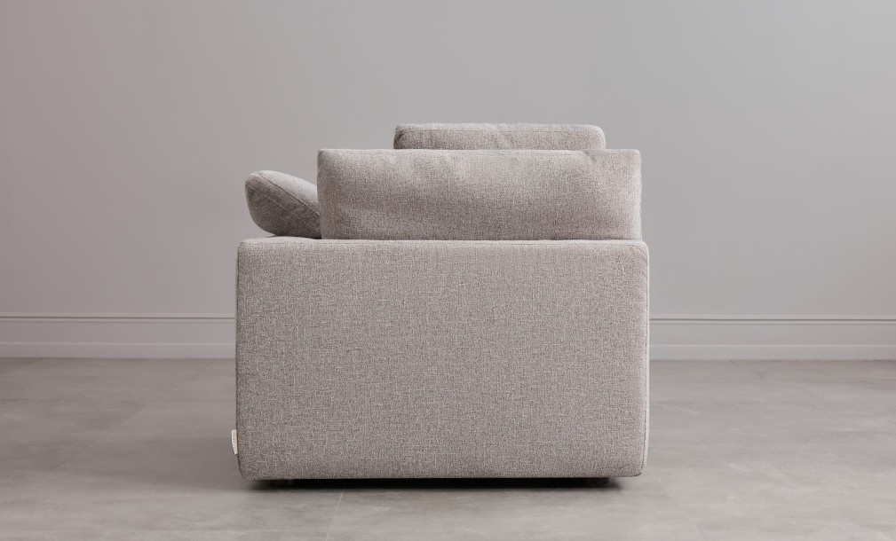 Диван Нубе угловая секция, серый