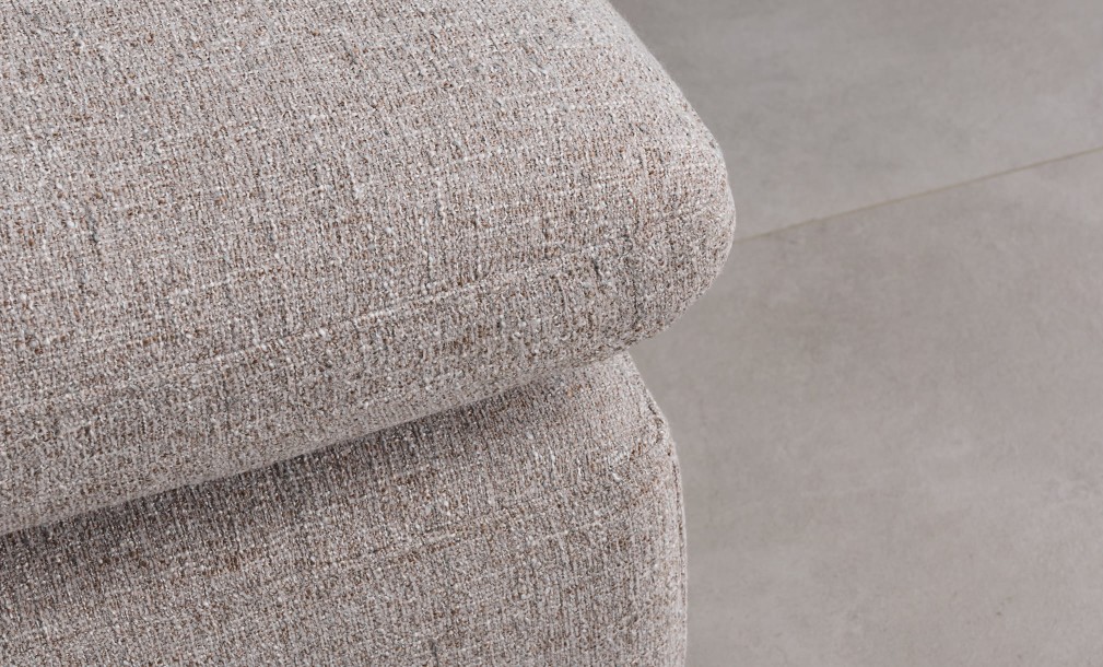 Диван Нубе одноместная секция, серый