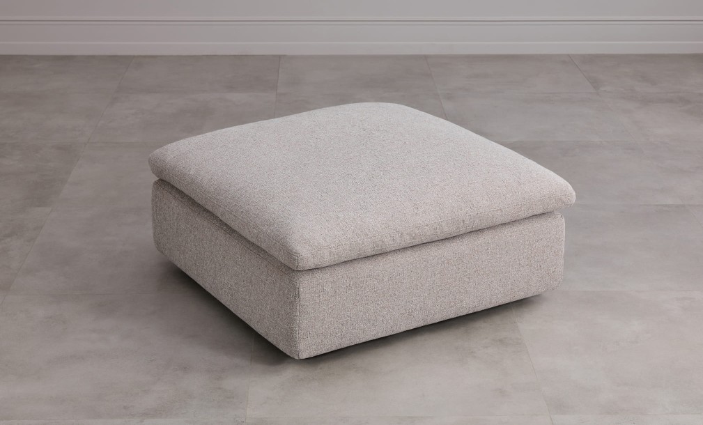 Диван Нубе пуф, серый