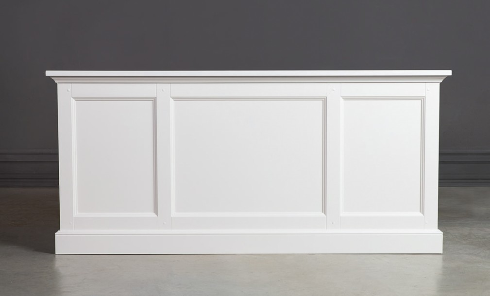 Письменный стол Оксфорд большой белый