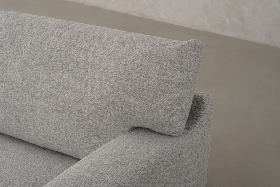 Диван прямой Carmel серый 238 см