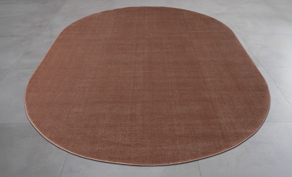 Ковёр Basic terracota овальный