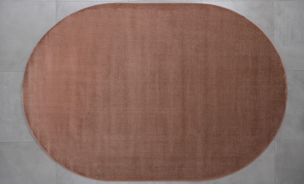 Ковёр Basic terracota овальный