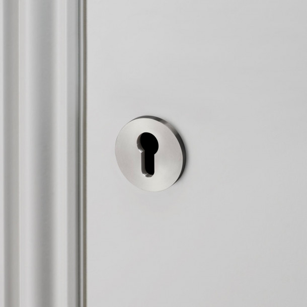 Личинка замка Euro Cylinder Escutcheon Plate Steel (Комплект 2 шт.)
