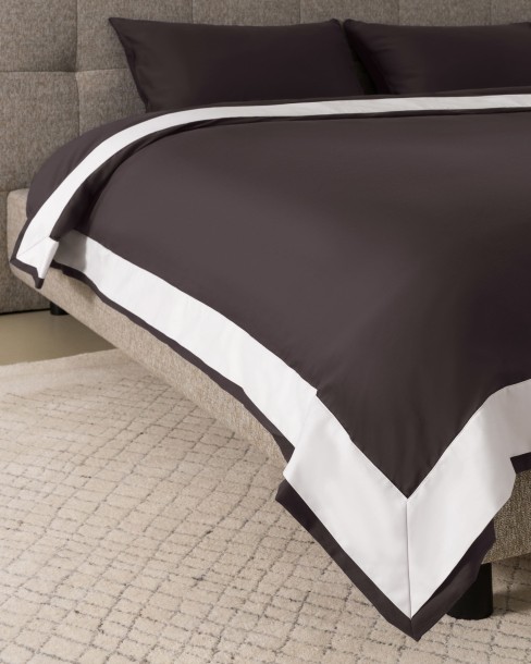 Пододеяльник Ревери, цвет Plum Kitten