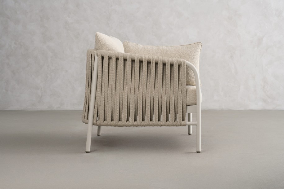 Кресло Таормина уличное, светлое