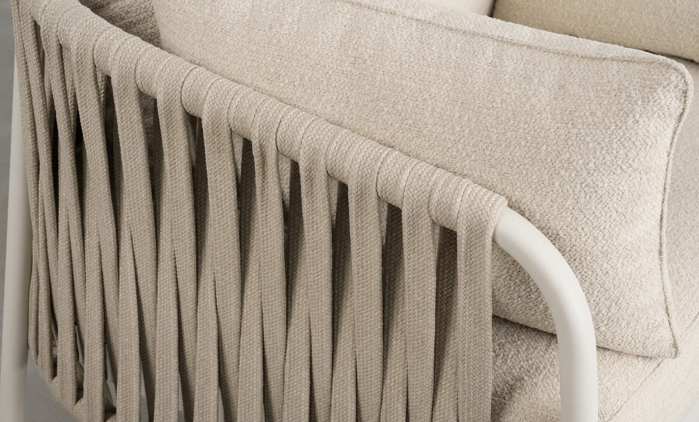 Кресло Таормина уличное, светлое