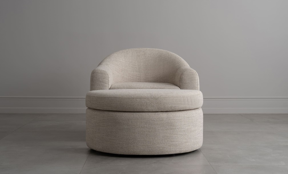 Кресло Мэлвин с пуфом