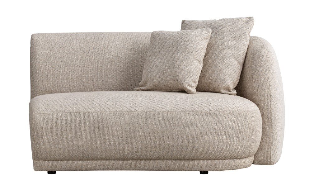 Диван модульный АЙВОРИ секция с подлокотником правая 1500х1270х800