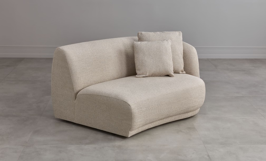 Диван модульный АЙВОРИ секция с подлокотником правая 1500х1270х800