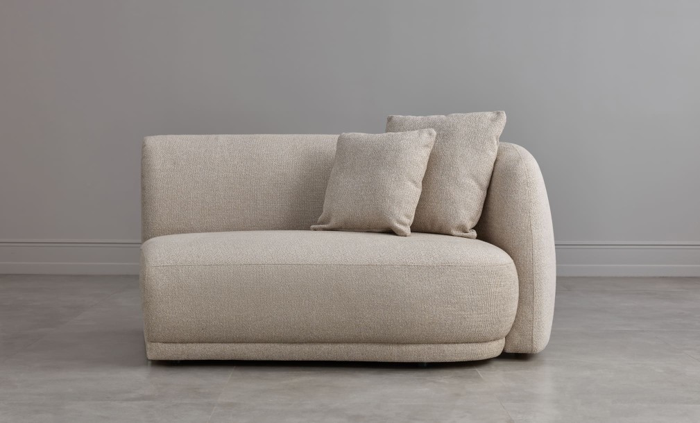 Диван модульный АЙВОРИ секция с подлокотником правая 1500х1270х800