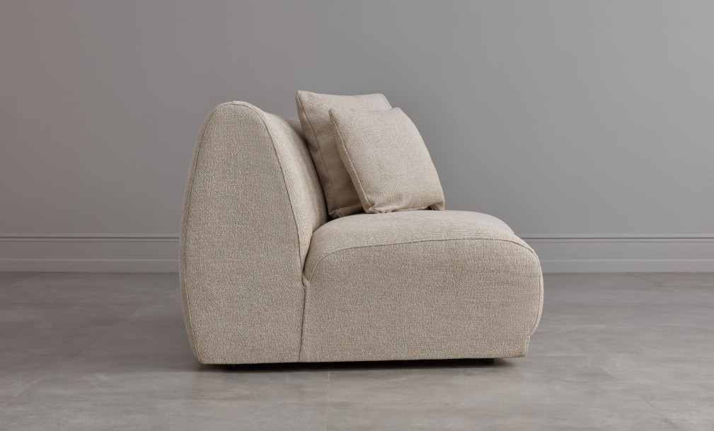 Диван модульный АЙВОРИ секция с подлокотником правая 1500х1270х800