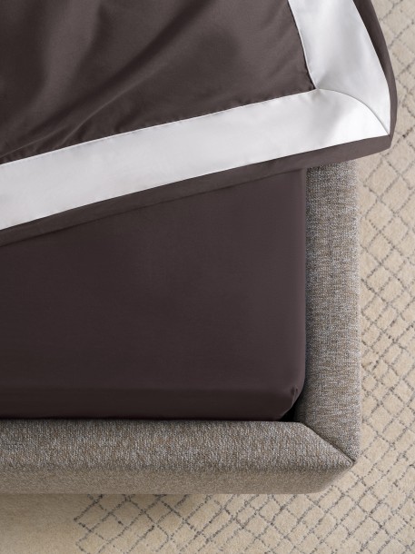 Простыня натяжная, цвет Plum Kitten