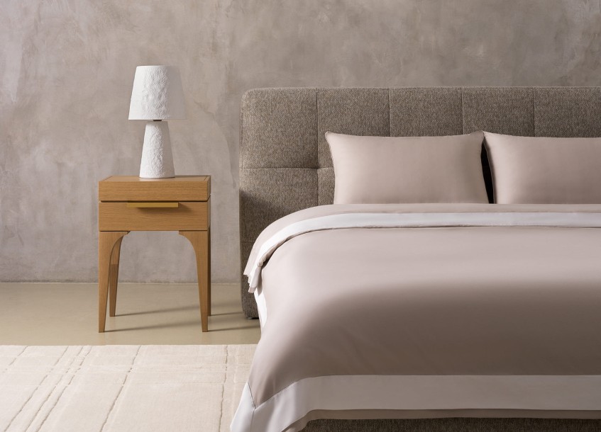 Пододеяльник Reverie, цвет Vapor Blue White