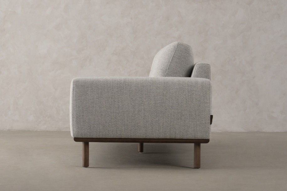 Диван Travis прямой серый