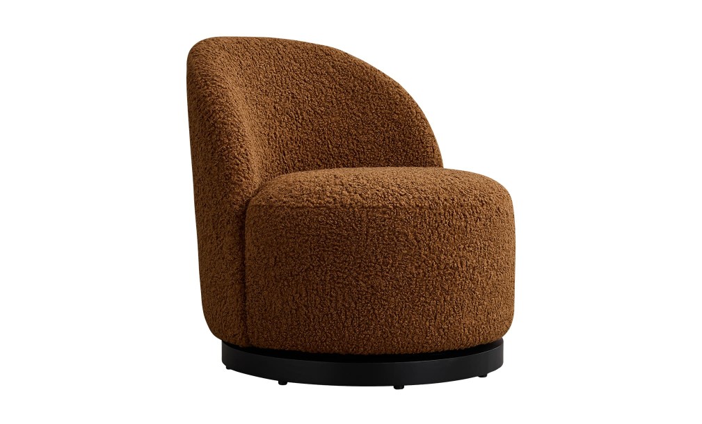 Кресло крутящееся Аура (ткань Teddy 33)